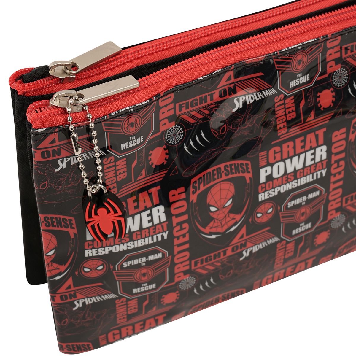 ARTESCO - Cartuchera PVC Spiderman 2 Compartimentos