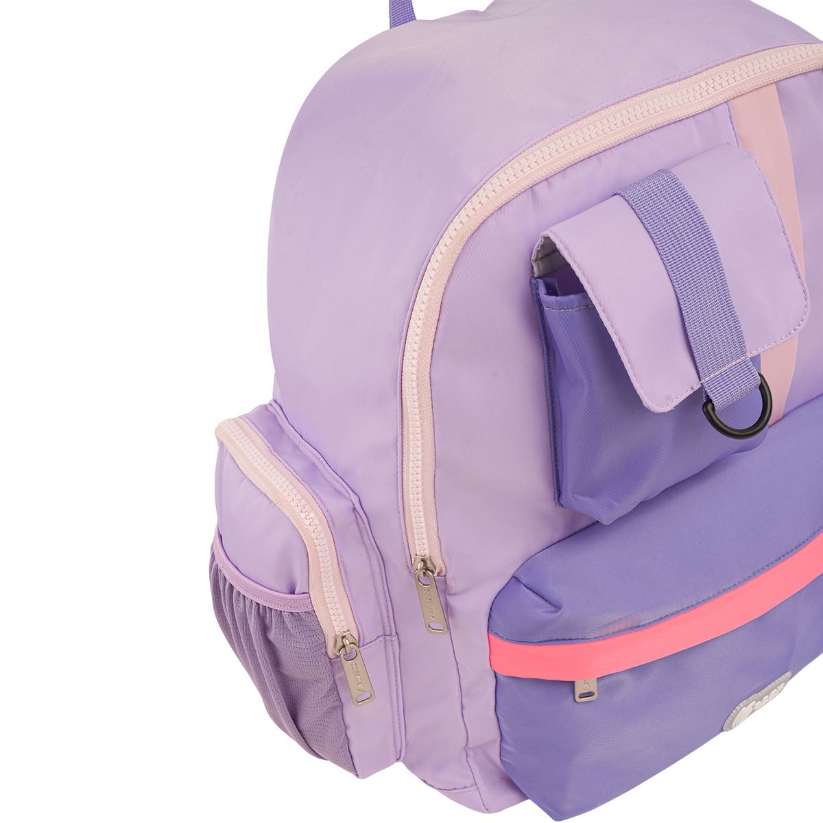 ARTESCO - Mochila Artesco Tricolor Lila/Rosado
