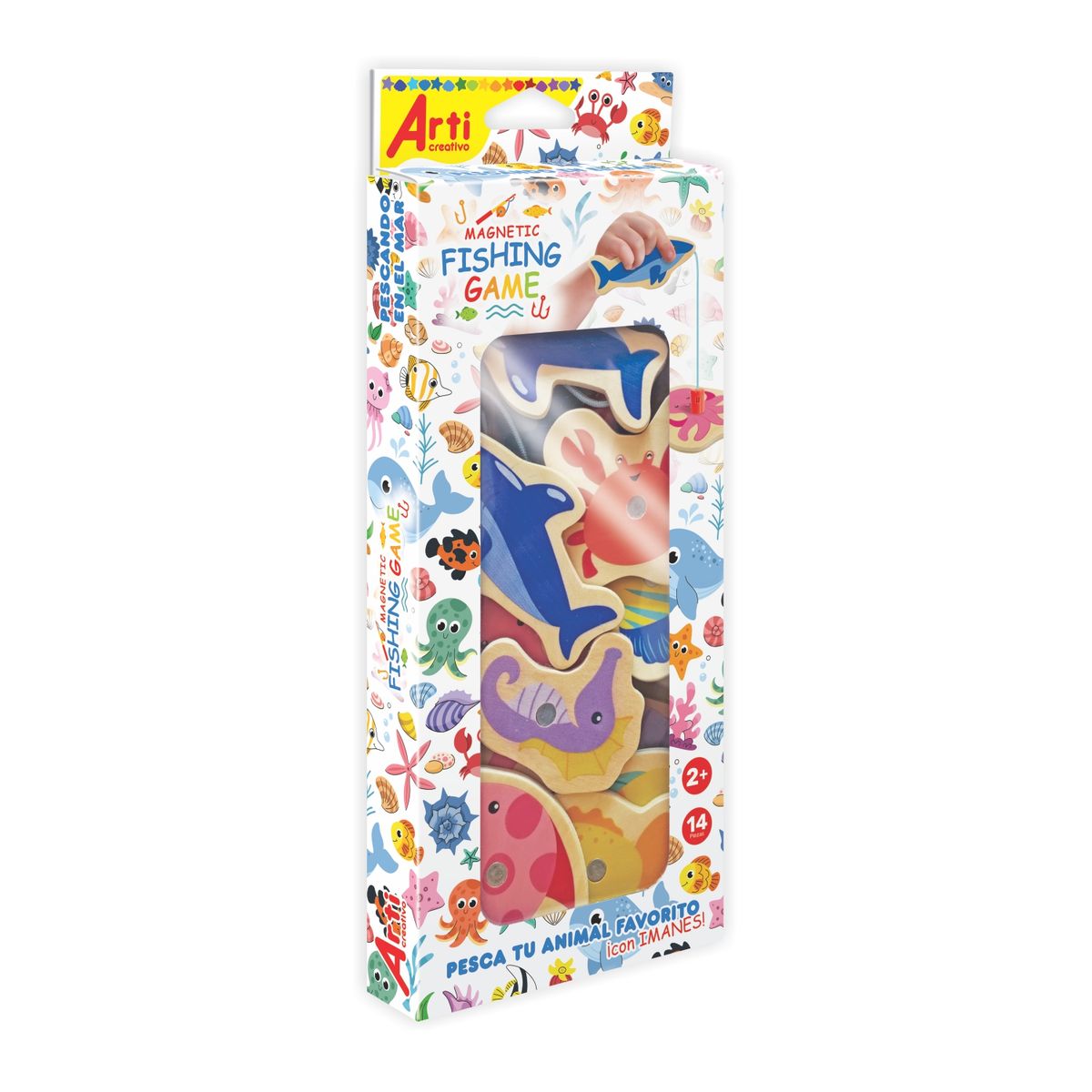  - Juego Pescando en el Mar 14 Piezas