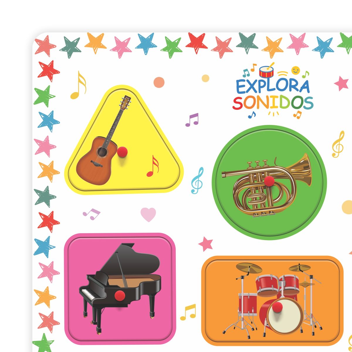  - Juego de Encaje Musical 6 Piezas