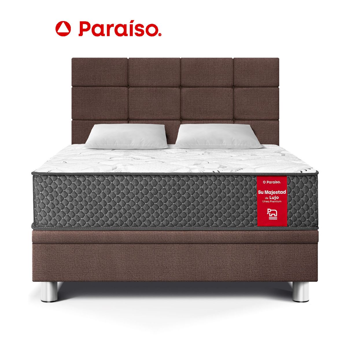 PARAISO - DORM BOXET BLOCKS SU MAJESTAD 2 PLZ CHOC