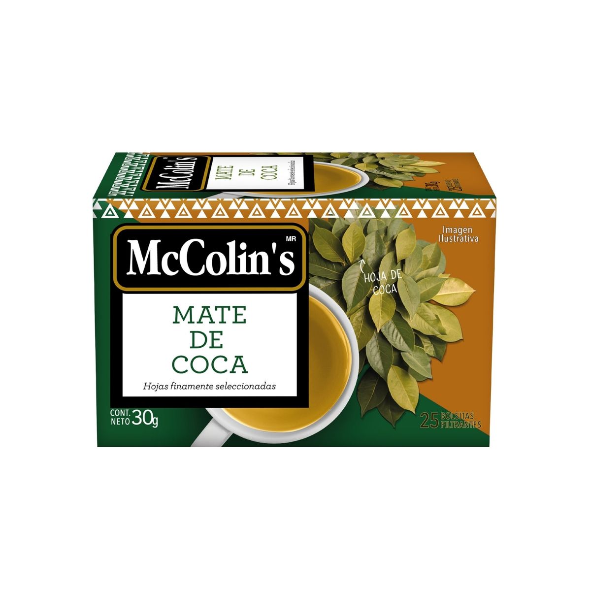 MC COLINS - Infusión Mate de Coca Mc Colins Caja 25 Sobres