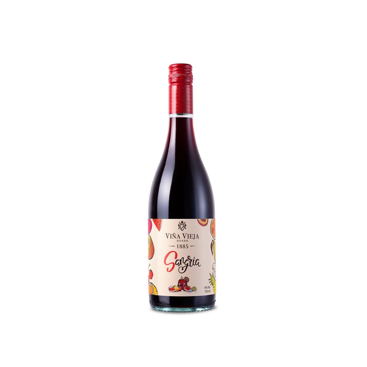 VINA VIEJA - Sangria Viña Vieja Botella 750 mL