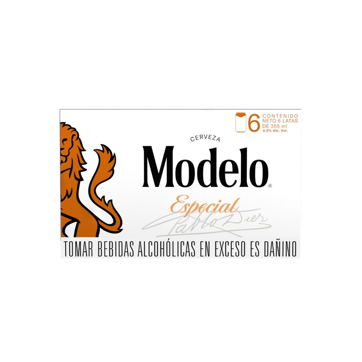 MODELO - Cerveza Modelo Especial Sixpack Lata 355 mL