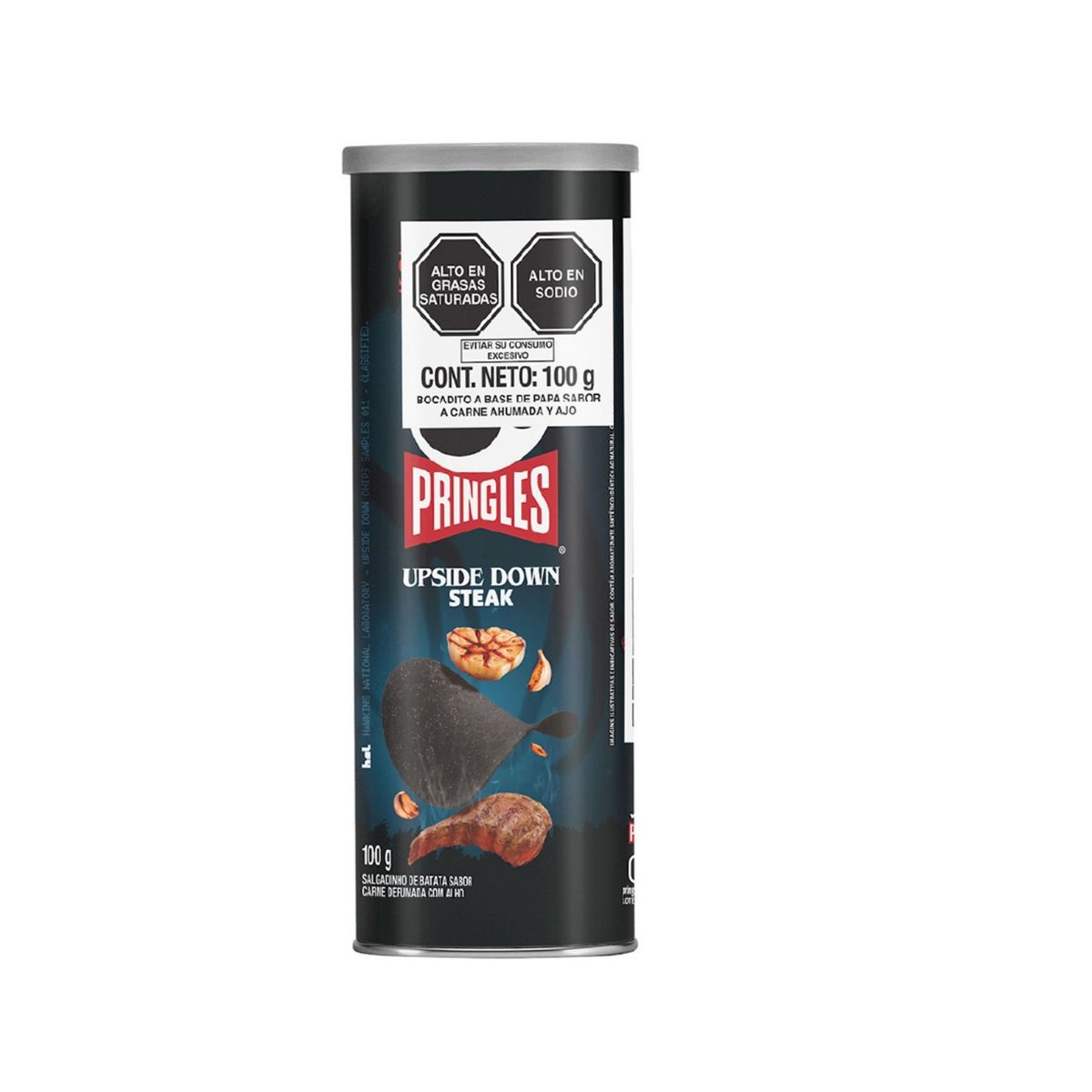 PRINGLES - Papas Pringles Upside Down Carne Envase 100 g