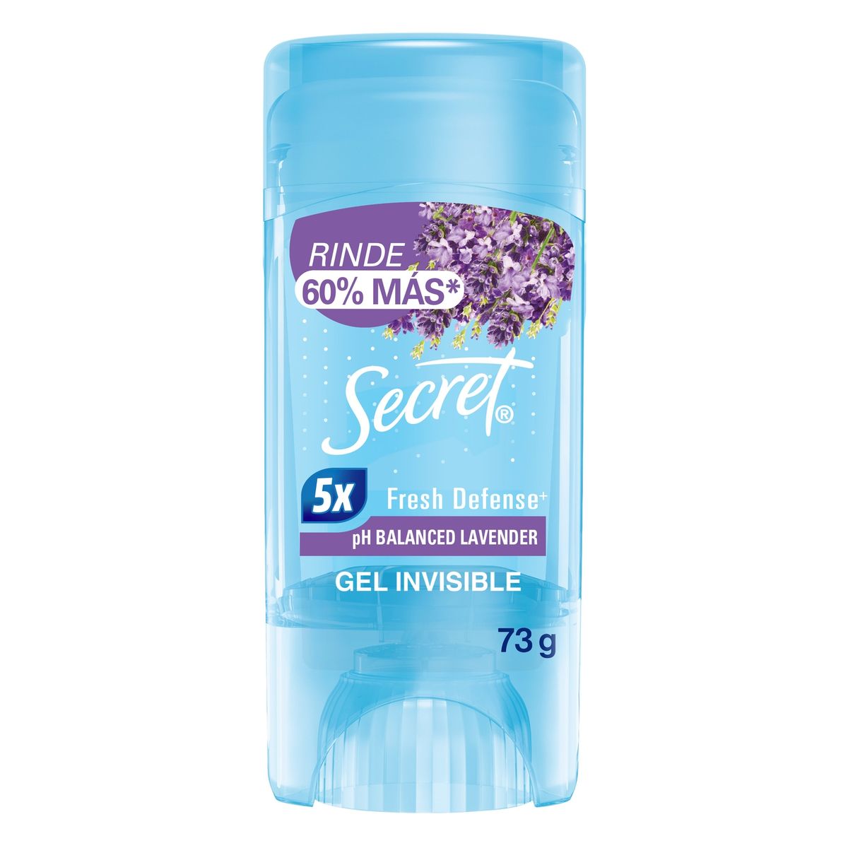SECRET - Desodorante en Gel Secret Lavanda Envase 73 g