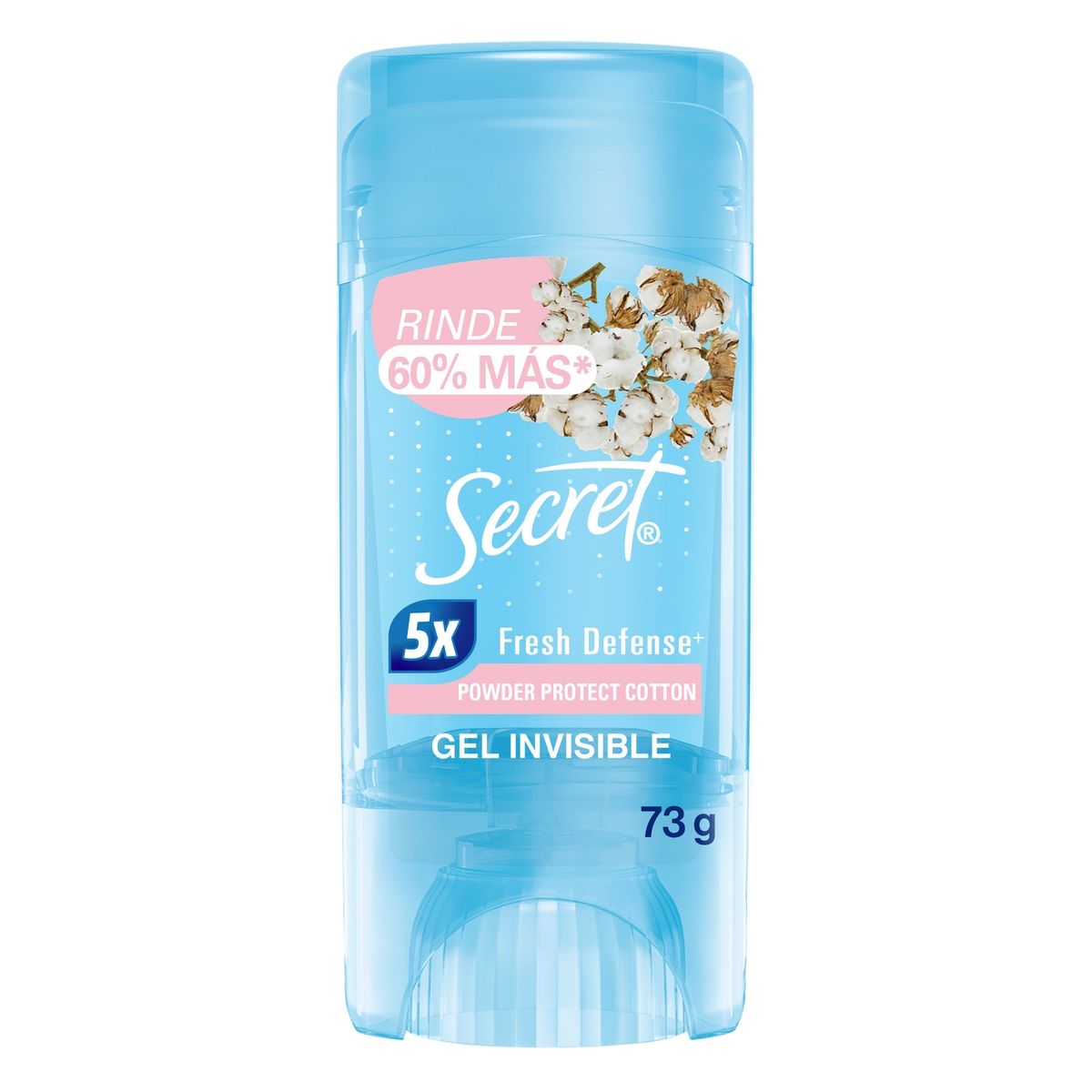 SECRET - Desodorante en Gel Secret Algodón Envase 73 g