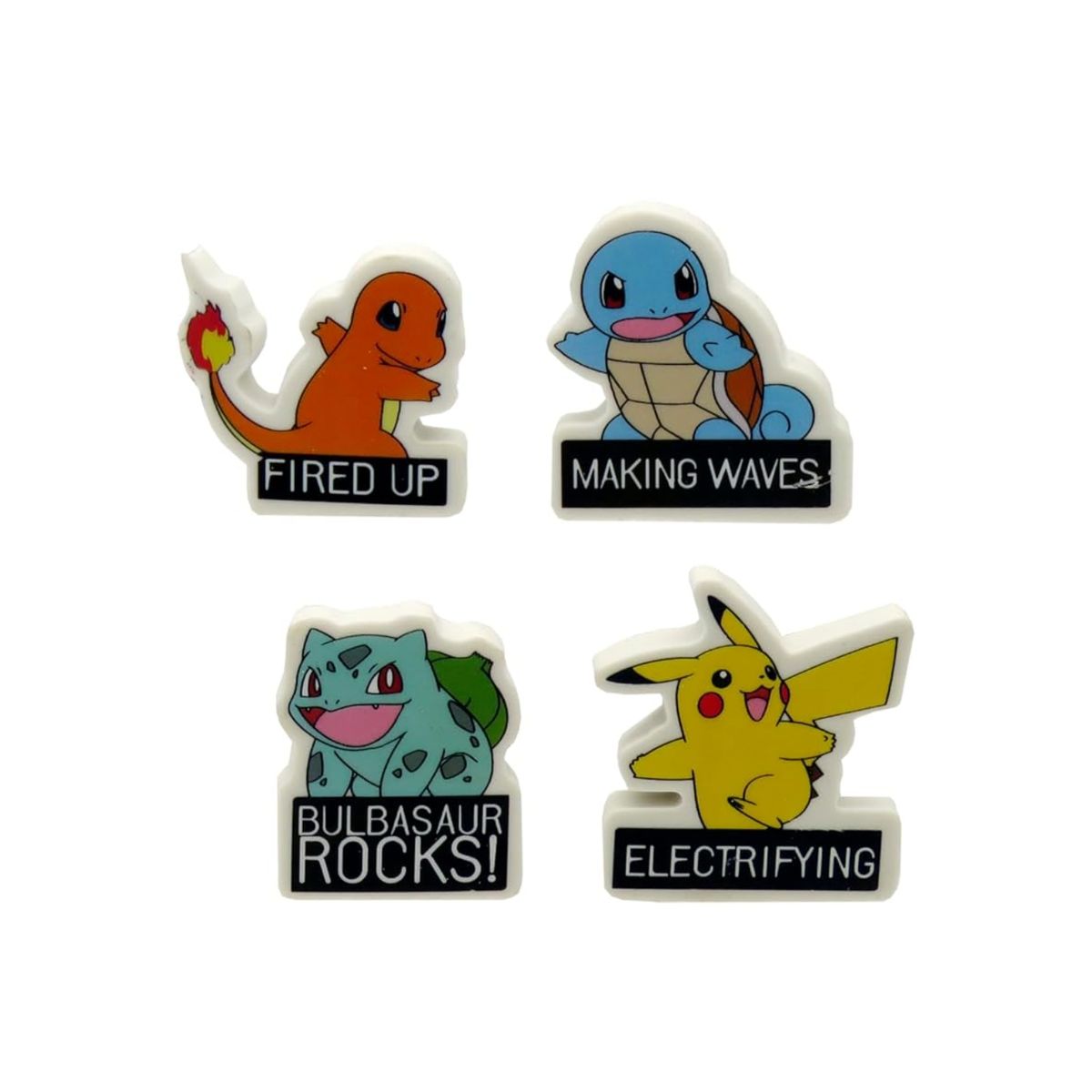 POKEMON - Set Pokémon de 4 Borradores