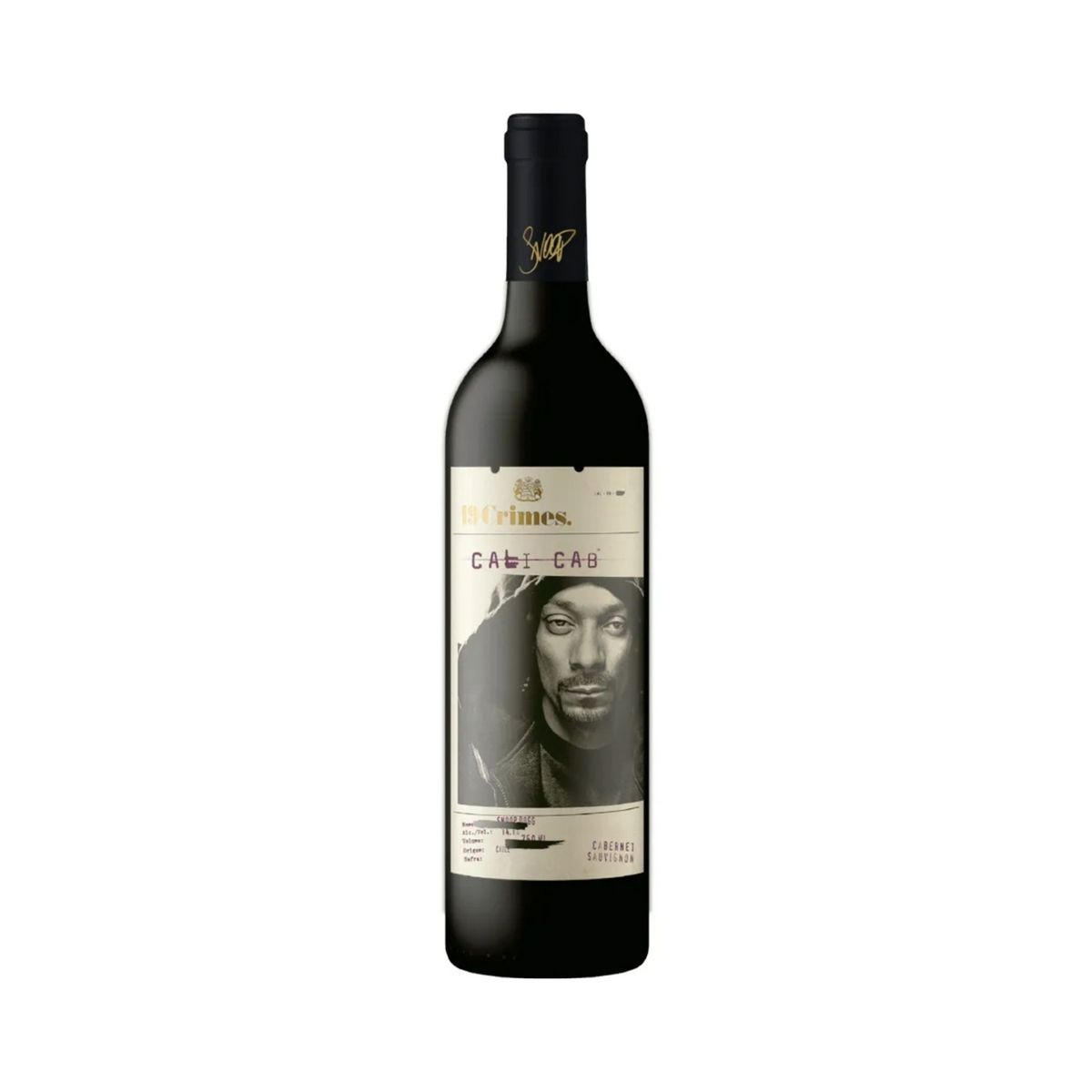 19 CRIMES - Vino Tinto 19 Crime Cali Cab Botella 750 mL