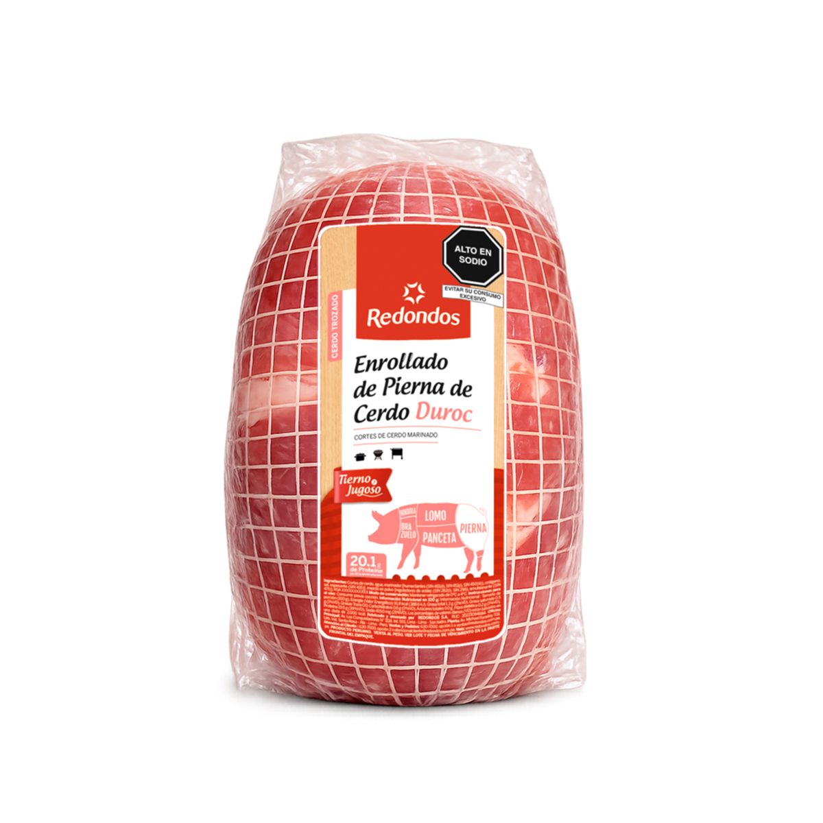 REDONDOS - Enrollado De Pierna Duroc Redondos x Kg