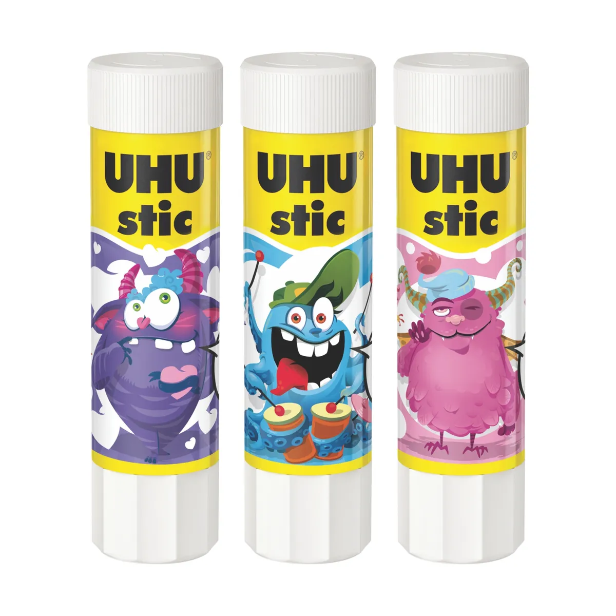 UHU - UHU Stick en Barra 3 x 8 g BTS