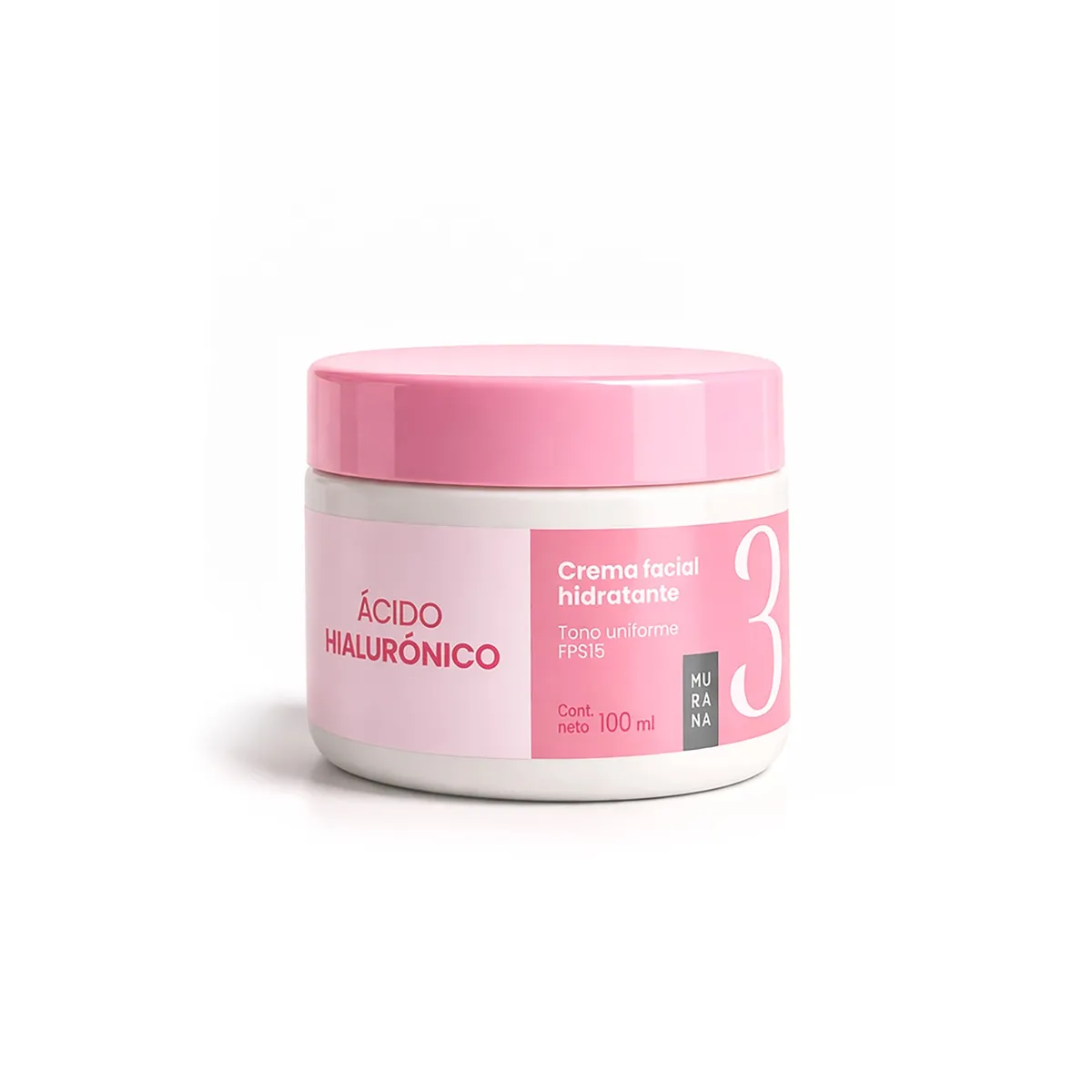 MURANA - Crema Hidratante Facial Ácido Hialurónico Murana Envase 100 mL