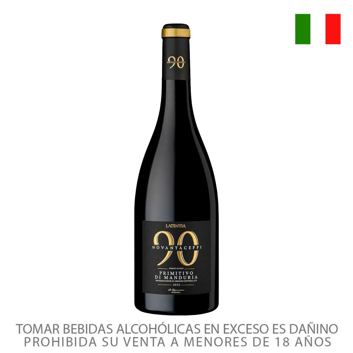 NOVANTACEPPI - Vino Tinto Rosso Novantaceppi Botella 750 mL