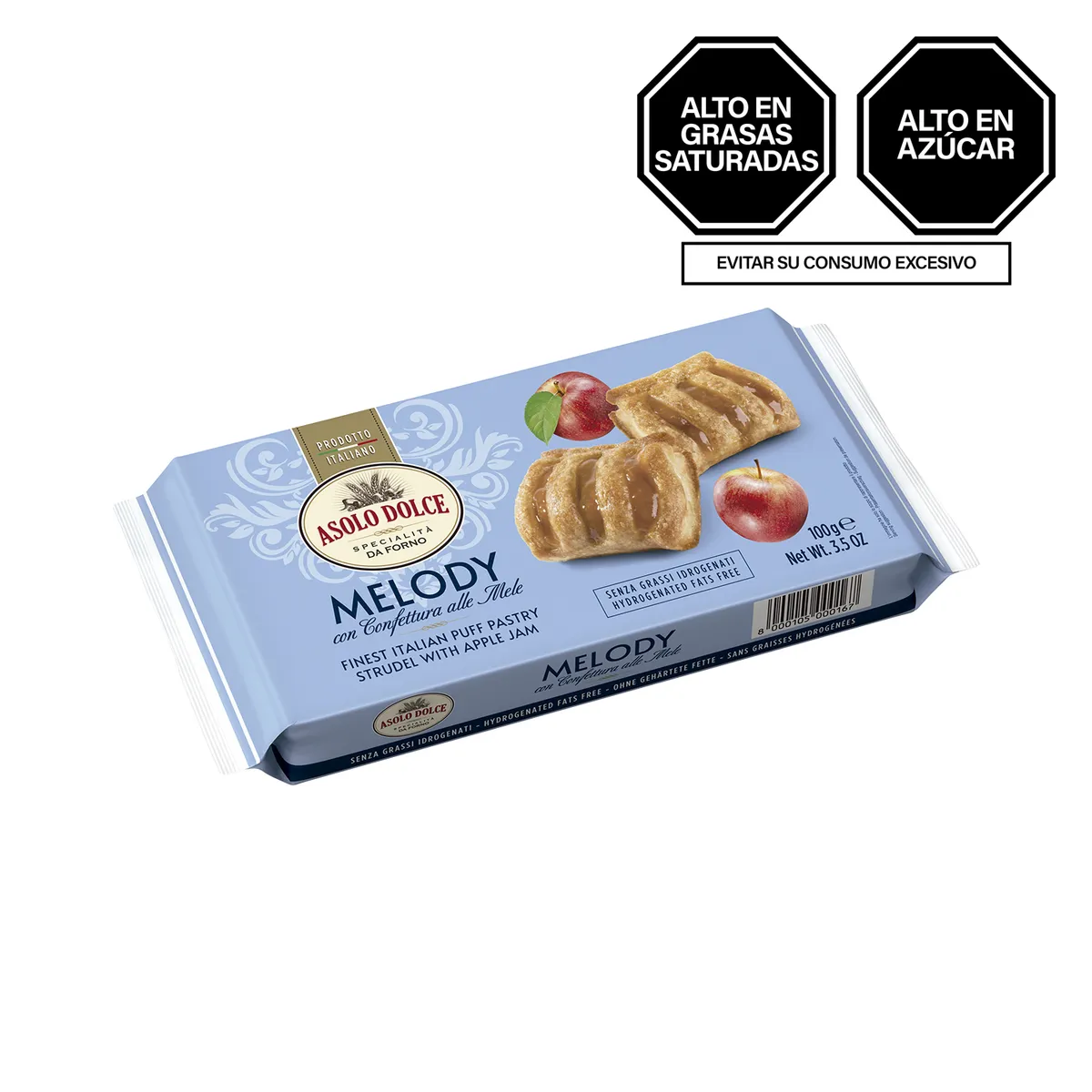 ASOLO DOLCE - Melody de Manzana Asolo Dolce Empaque 100 g