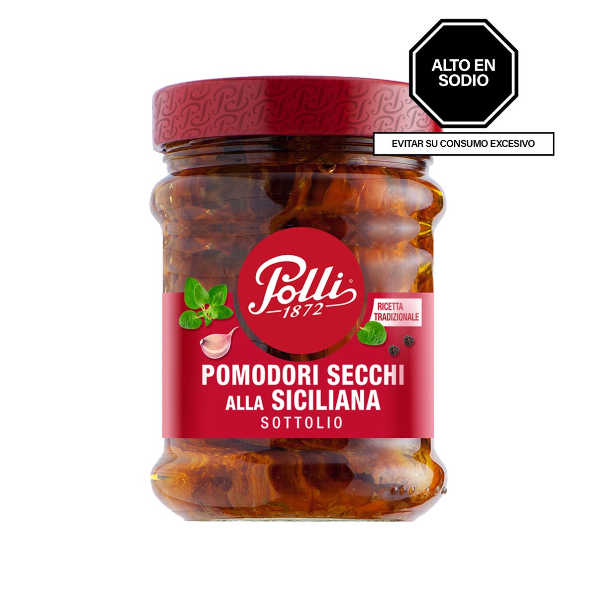 POLLI - Tomates Secos a la Siciliana Polli Pote 285 g