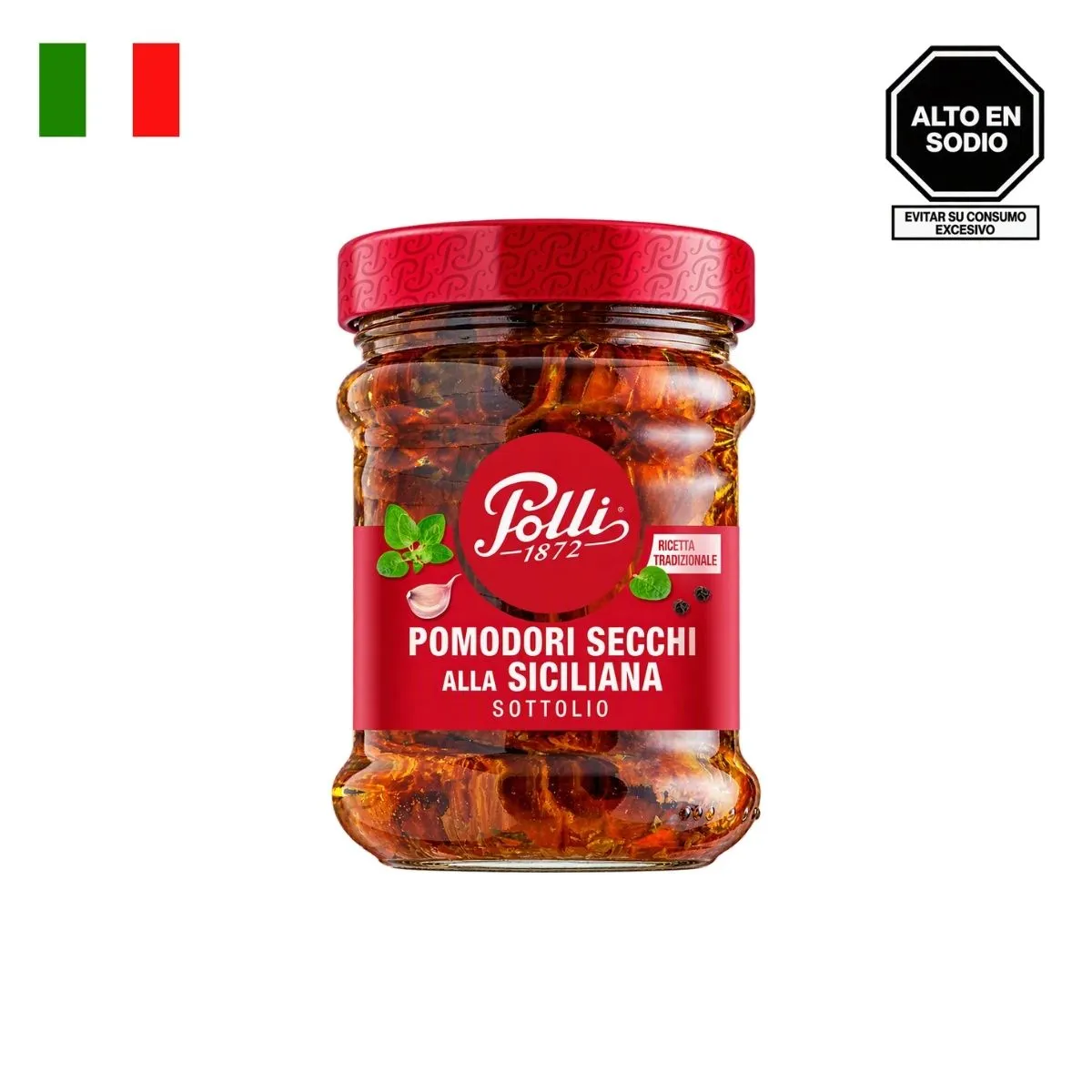 POLLI - Tomates Secos a la Siciliana Polli Pote 285 g