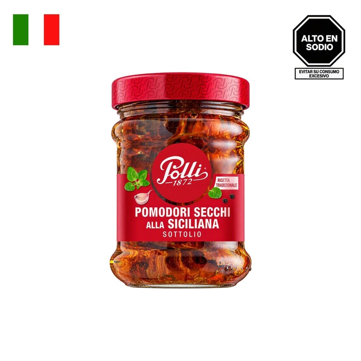POLLI - Tomates Secos a la Siciliana Polli Pote 285 g