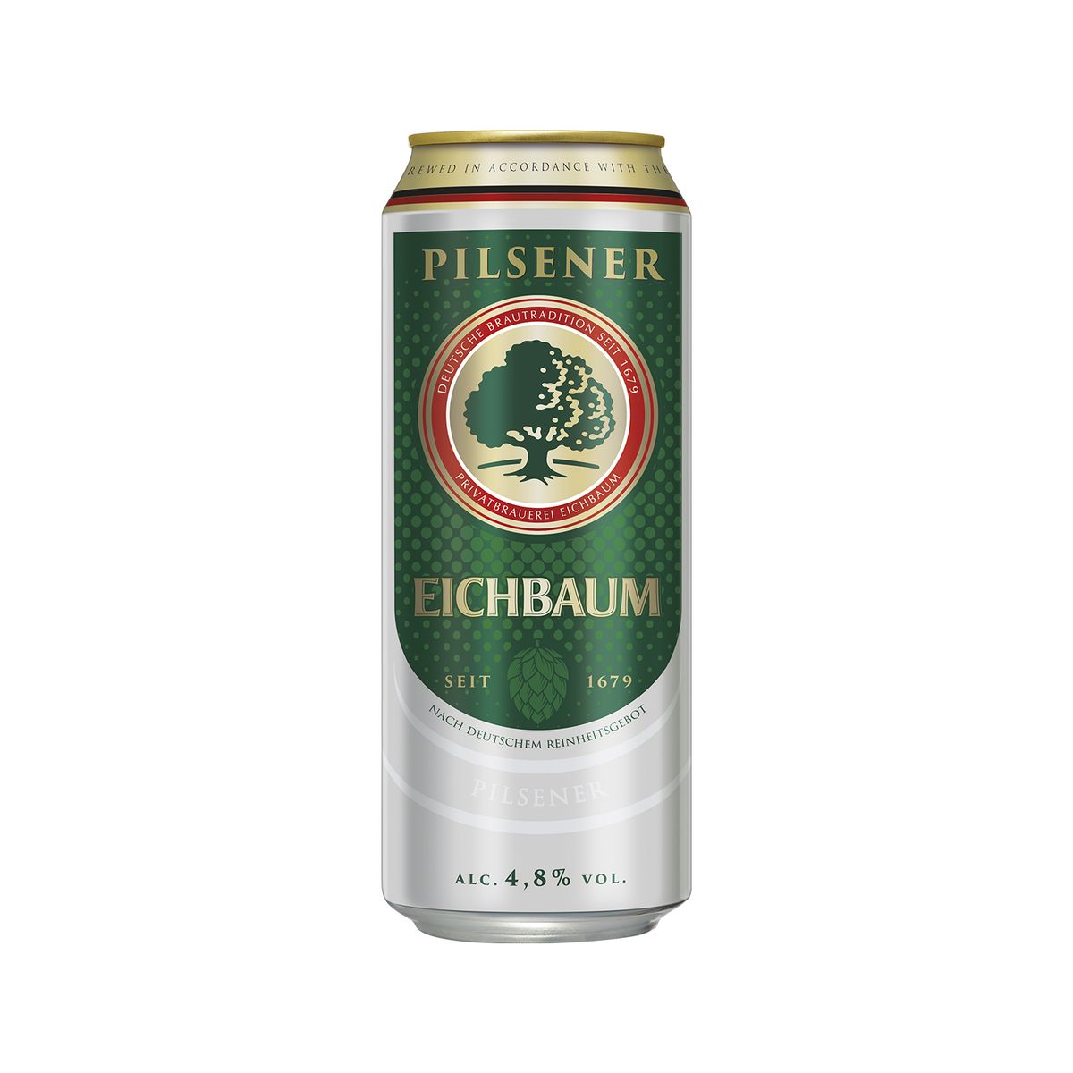 EICHBAUM - Cerveza Pilsener Premium Eichbaum Lata 500 mL