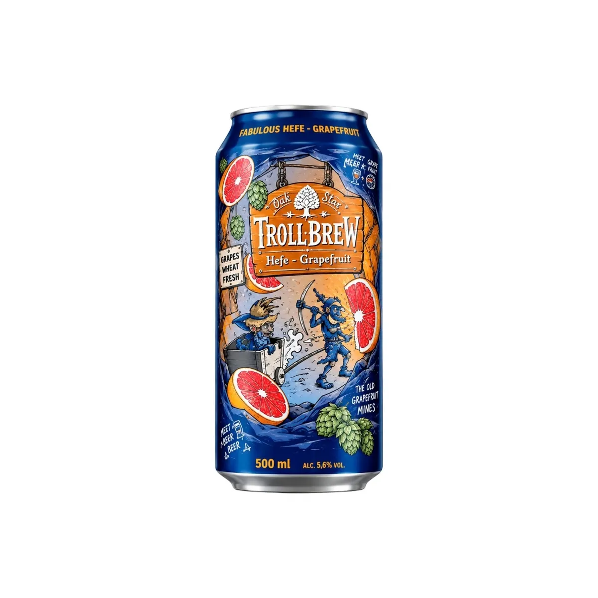 EICHBAUM - Cerveza Eichbaum Hefeweizen Oak Tree Lata 500 mL