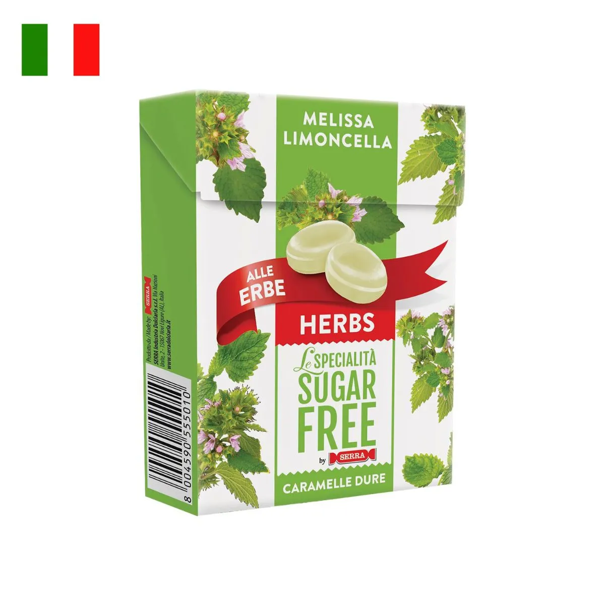 SUGARFREE BY SERRA - Caramelos Sin Azúcar Melissa Serra Bolsa 50 g