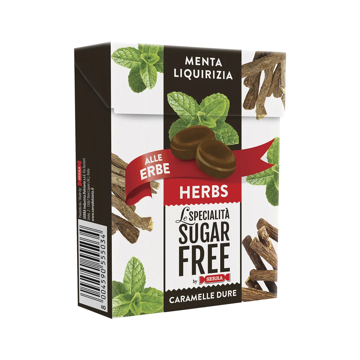 SUGARFREE BY SERRA - Caramelos Sin Azúcar Hierbas Reguladoras Serra Bolsa 50 g