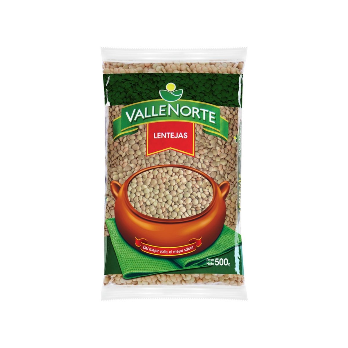 VALLENORTE - Lenteja Valle Norte Bolsa 500 g