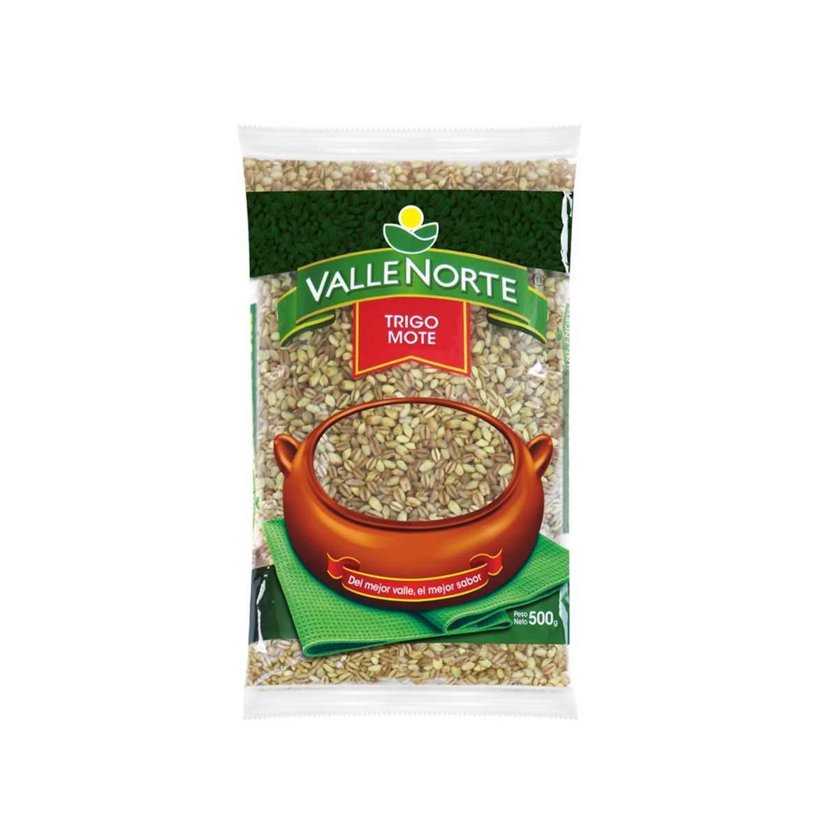 VALLENORTE - Trigo Mote Valle Norte Bolsa 500 g