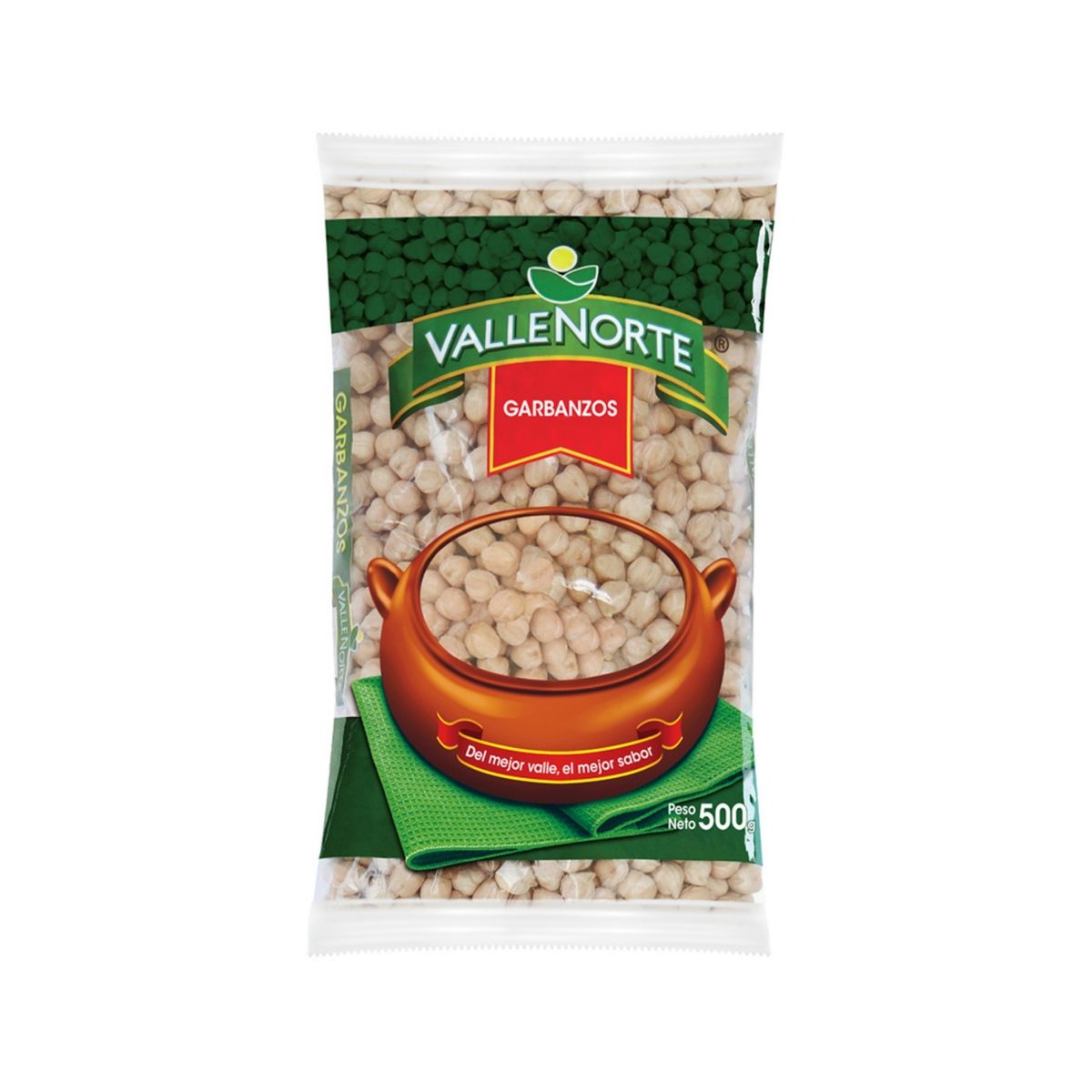 VALLENORTE - Garbanzo Valle Norte Bolsa 500 g