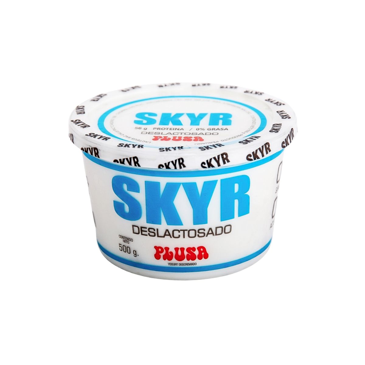 PLUSA - Yogurt Plusa Skyr Natural Deslactosado Envase 500 g