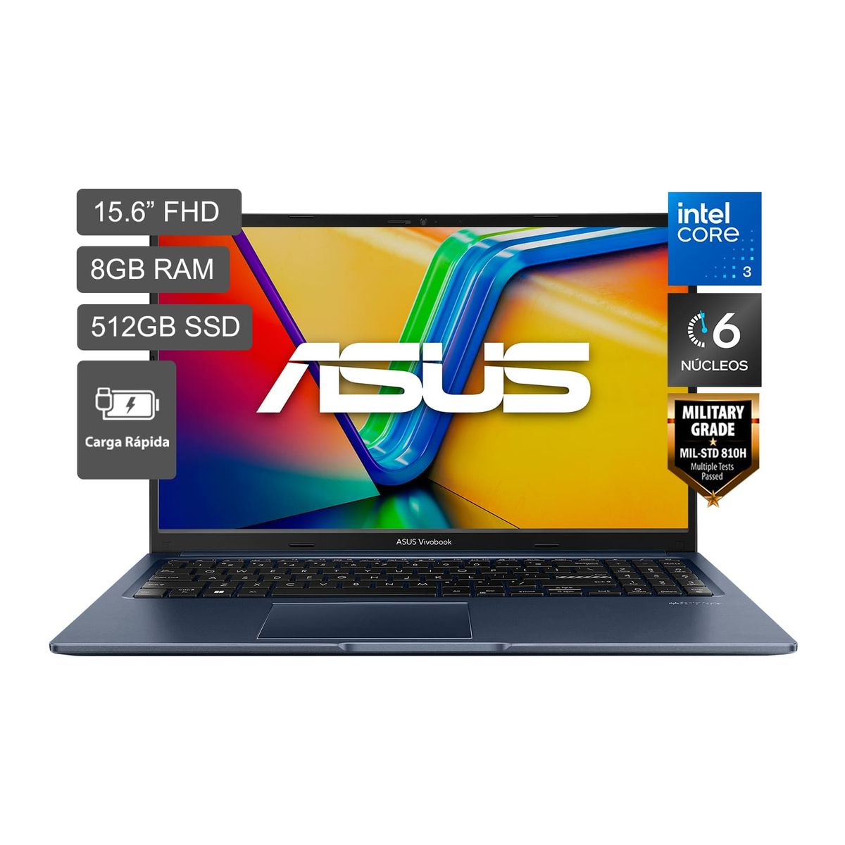 ASUS - Laptop ASUS Vivobook 15 C3 100U 512GB 8GB