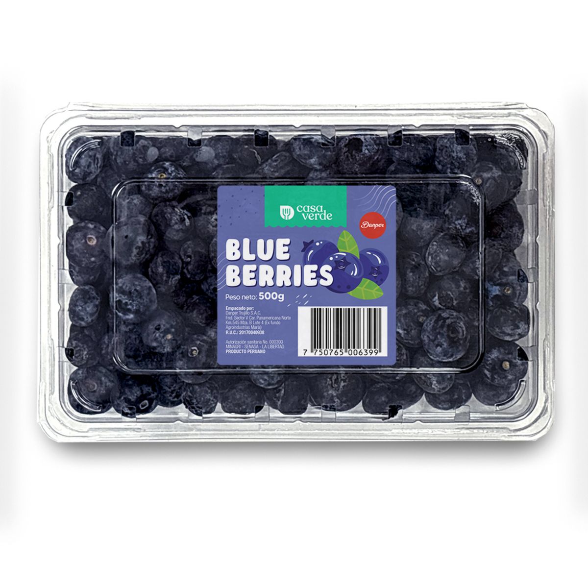 CASA VERDE - Arándanos Casa Verde 500 g