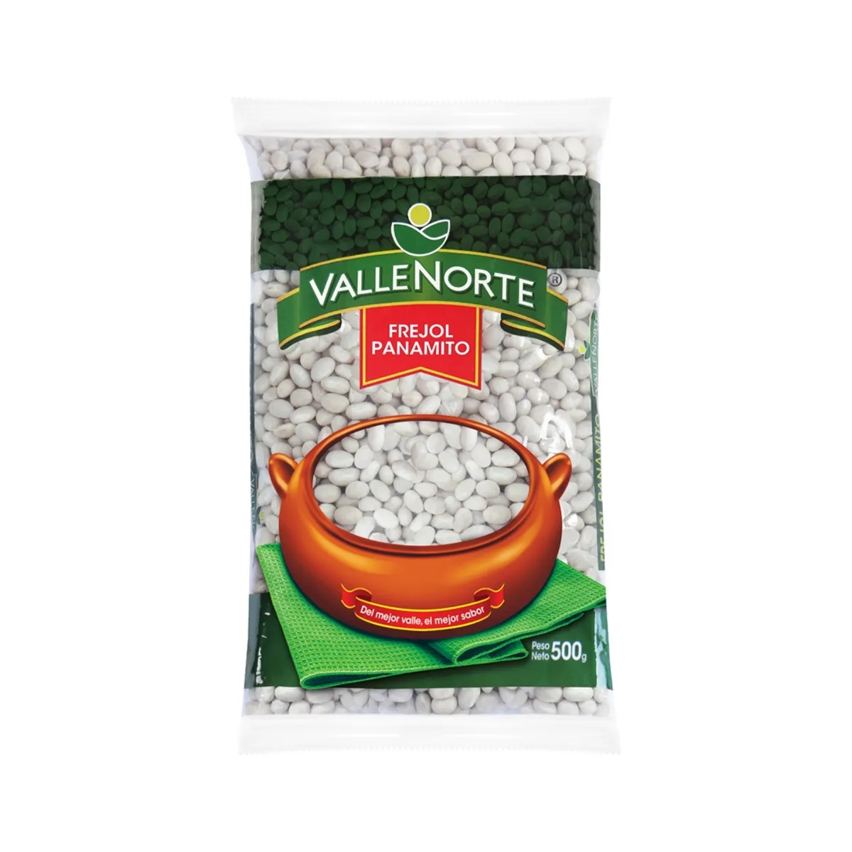 VALLENORTE - Frijol Panamito Valle Norte Bolsa 500 g