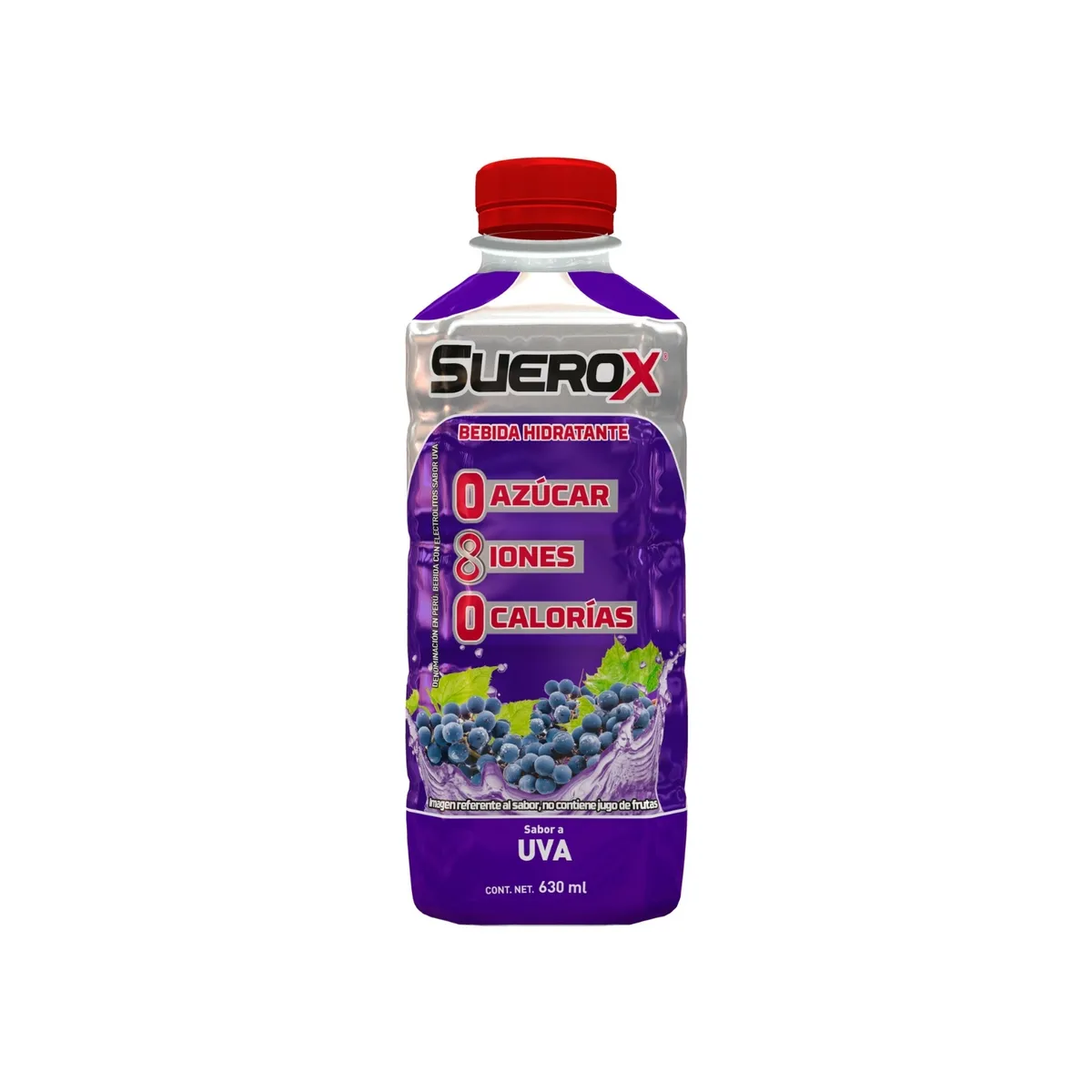 SUEROX - Bebida Rehidratante Suerox Uva Botella 630 mL