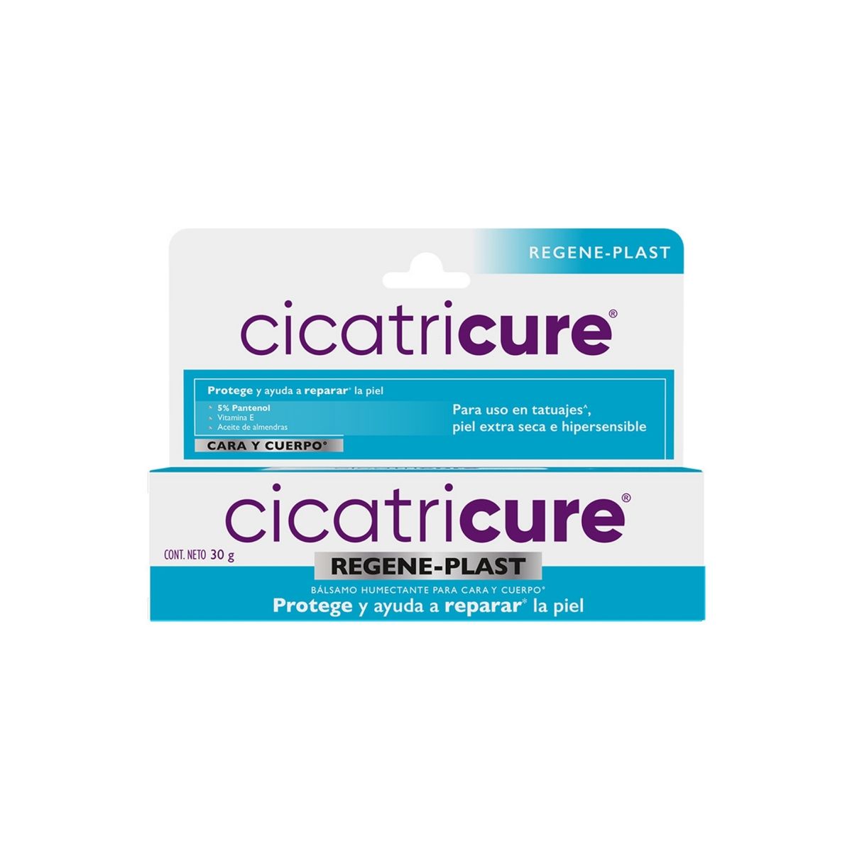 CICATRICURE - Crema Humectante Cicatricure Regene Plast Caja 30 g