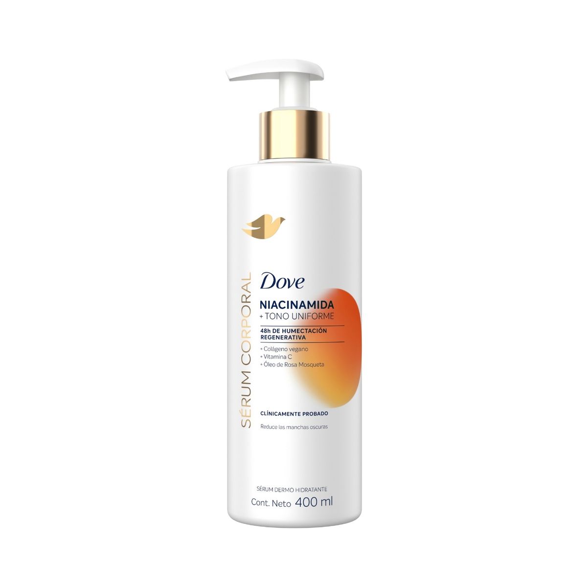 DOVE - Sérum Corporal Dove Niacinamida Tono Uniforme  Botella 400 mL