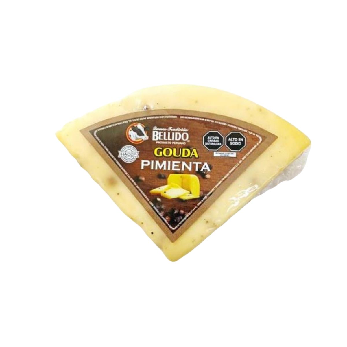 BELLIDO - Queso Goudá con Pimienta Bellido x Kg
