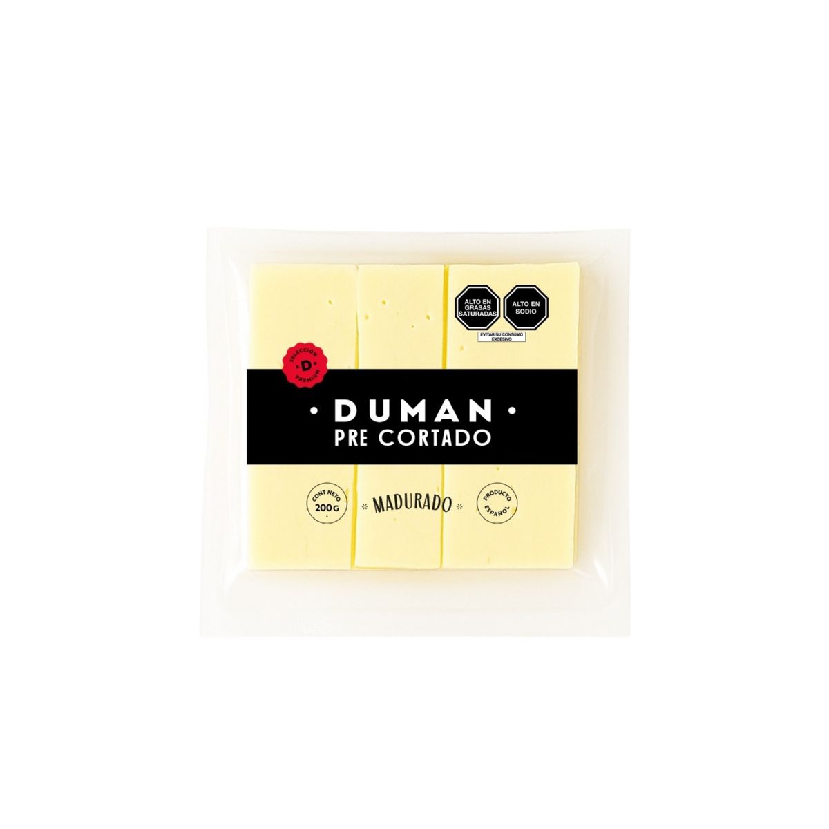 DUMAN - Queso Madurado Pre Cortado Duman Empaque 200 g