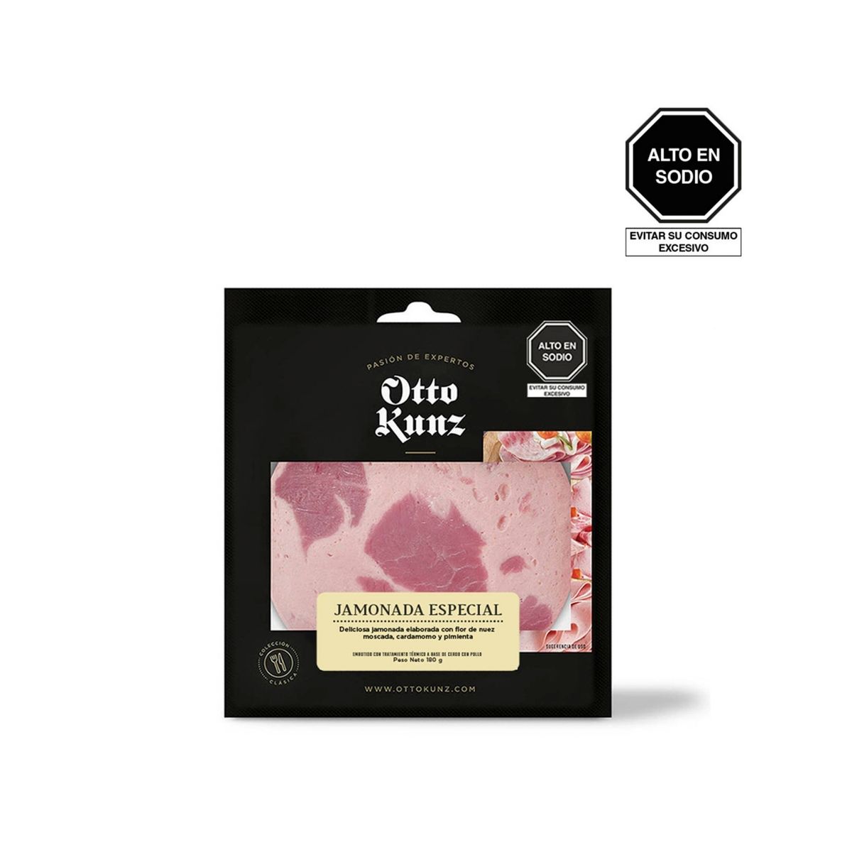 OTTO KUNZ - Jamonada Especial Otto Kunz Empaque 180 g