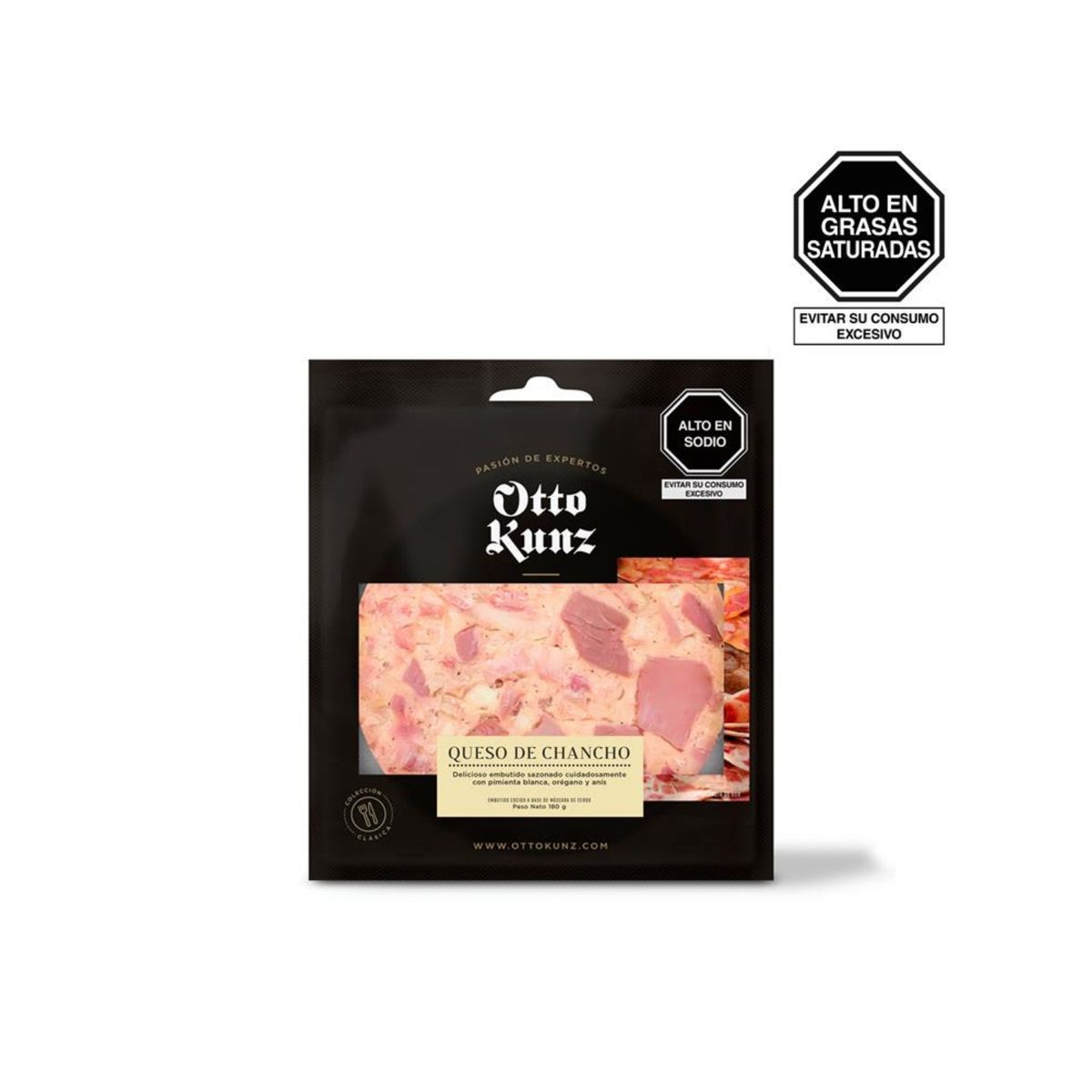 OTTO KUNZ - Queso de Chancho Otto Kunz Empaque 180 g
