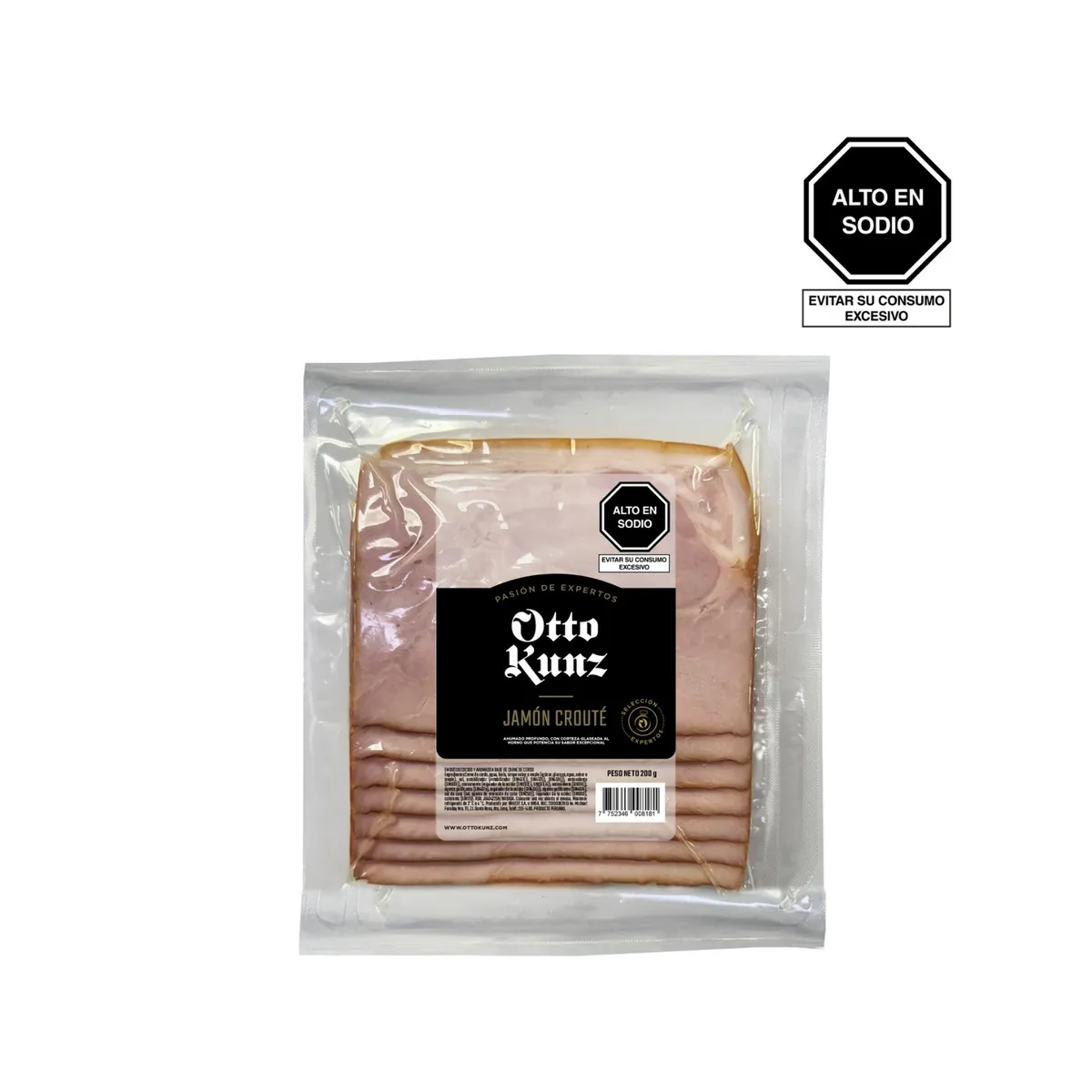 OTTO KUNZ - Jamón Crouté Otto Kunz Empaque 200 g
