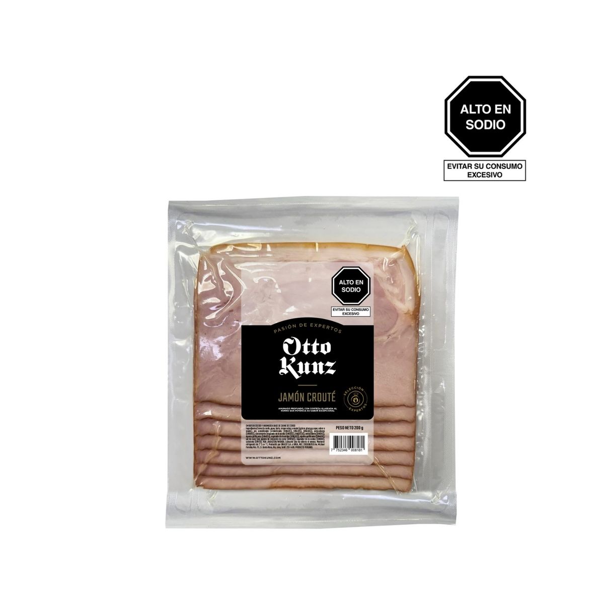 OTTO KUNZ - Jamón Crouté Otto Kunz Empaque 200 g