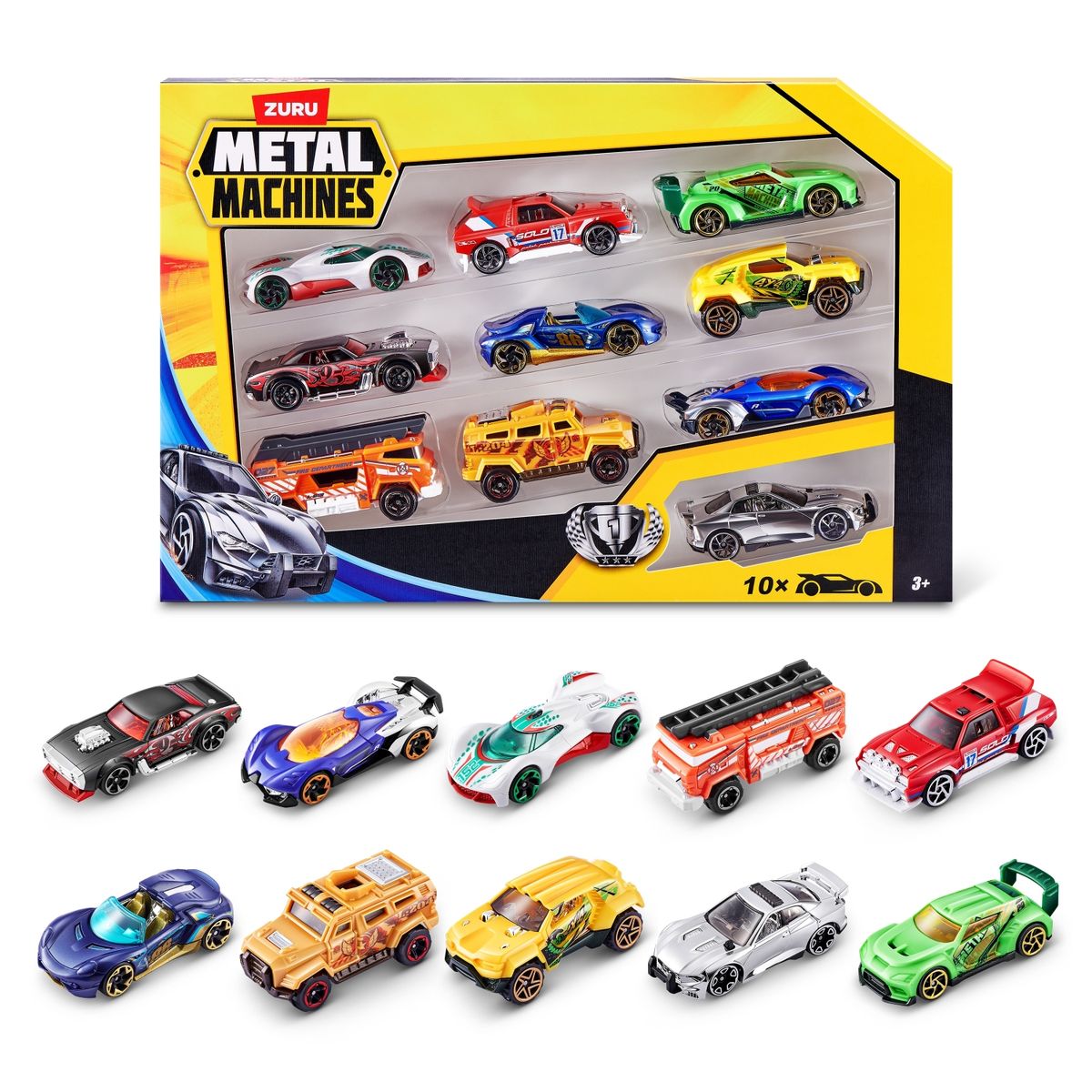 METAL MACHINES - Metal Machines Die Cast Series Pack x10