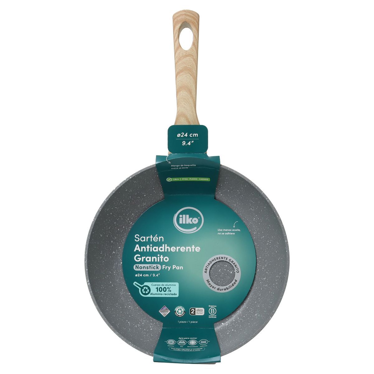 ILKO - Sartén Granito Degrade Ilko 24 cm
