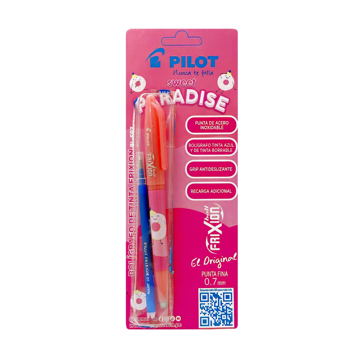 - Pilot Frixion 7 Soft Denim + Blíster Frixion 7