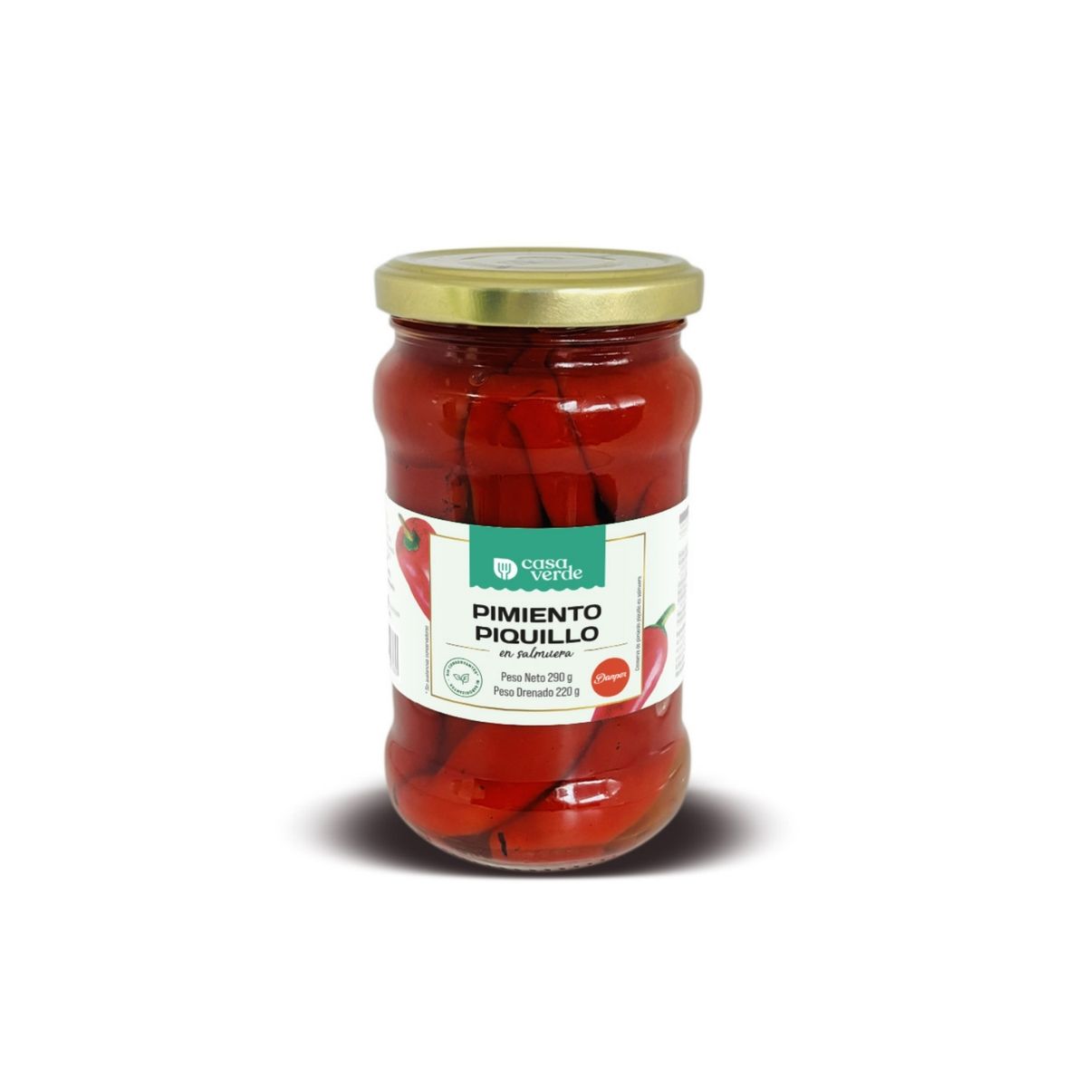CASA VERDE - Pimiento Piquillo Casa Verde Envase 290 g