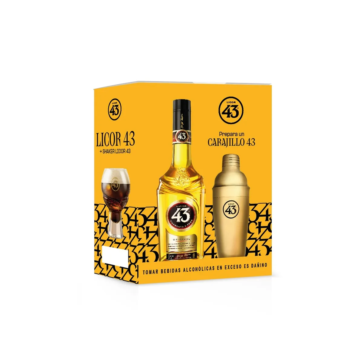 LICOR 43 - Pack Licor 43 Botella 700 mL + Shaker