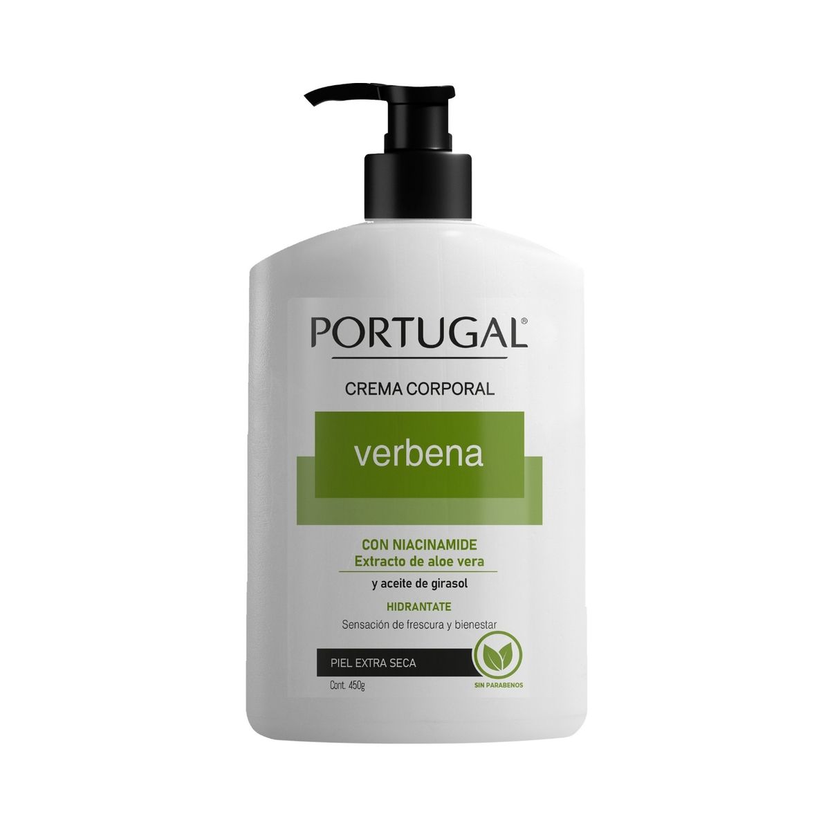PORTUGAL - Crema Corporal Portugal Verbena Envase 450 g