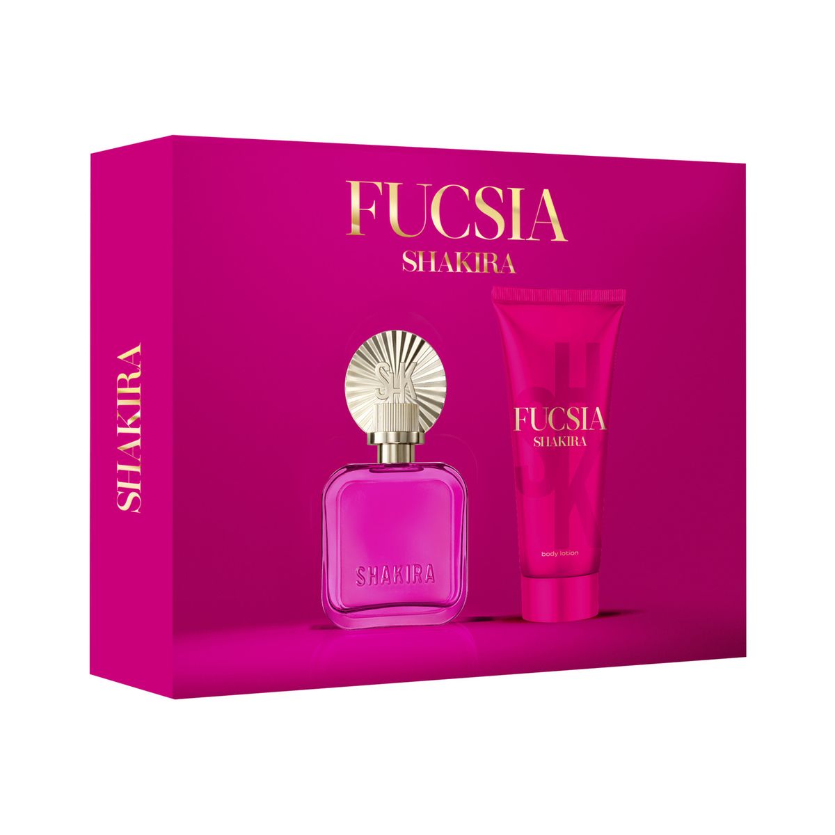 SHAKIRA - Pack Perfume Shakira Fucsia 2024 50 mL + Body Lotion 75 mL