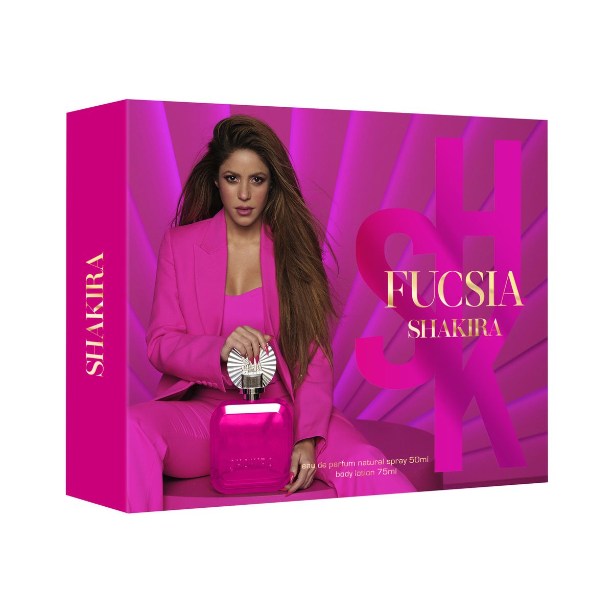 SHAKIRA - Pack Perfume Shakira Fucsia 2024 50 mL + Body Lotion 75 mL