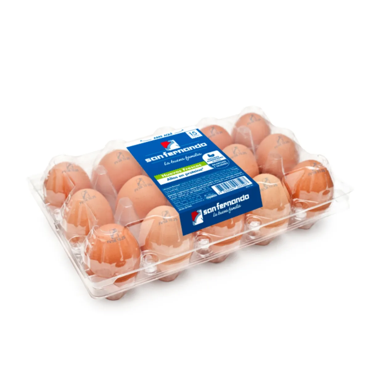 SAN FERNANDO - Huevos San Fernando Bandeja 15 Und